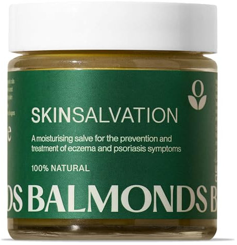 Balmonds 100% Natürliche Skinsalvation Psoriasis Salbe für Babys, Kinder und Erwachsene die zu Ekzemen, 120 m