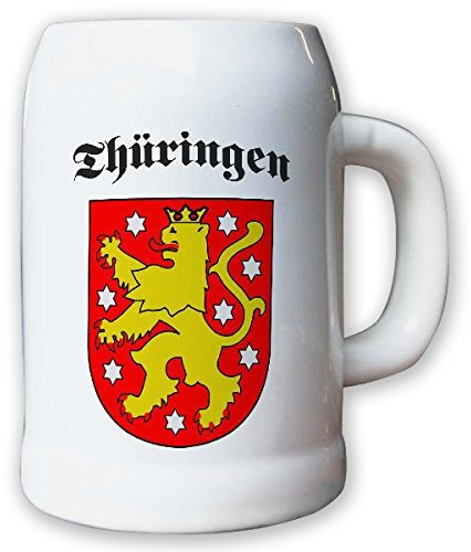 Krug/Bierkrug 0,5l - Thürigen Bundesland Stadt Erfurt Geschichte Historie#9405