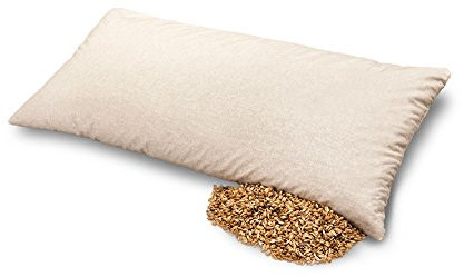Baumberger Dinkel-Kissen aus Dinkelspelzen, Kissengröße: 40x40 cm