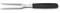 Victorinox 5.2103.15 Swiss Classic Stainless Steel Carving Fork, Black