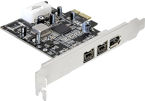 Delock PCI Express Karte - 1x Firewire A/2x Firewire B, 89153