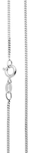 InCollections Damen-Halskette 925/000 Sterlingsilber Panzerkette 1,3 mm breit 40 cm