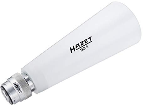 Hazet Motoröl-Fülltrichter (mit aufsteckbarem Adapter, für kontrolliertes Einfüllen von Öl) 198-9/2