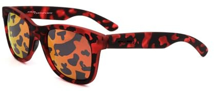 Italia Independent Unisex Adult 0090-142-142 Sunglasses, Red (Rojo), 50, Red (RED), 50