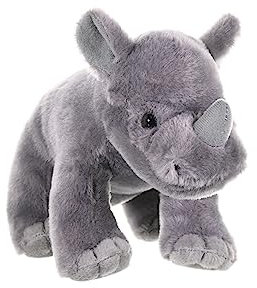 Wild Republic - CK Mini rinoceronte bebé de peluche, 20 cm (10846)