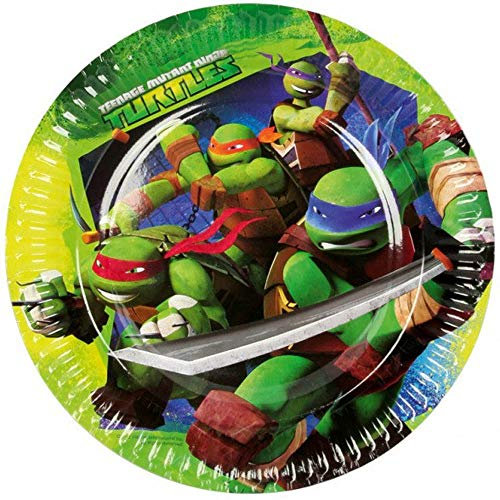 Teenage Mutant Ninja Turtles Party Paper Plates pack of 8