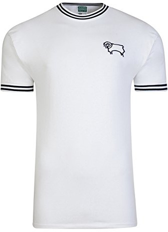 Derby County 1972 Shirt - White, 2X-Large