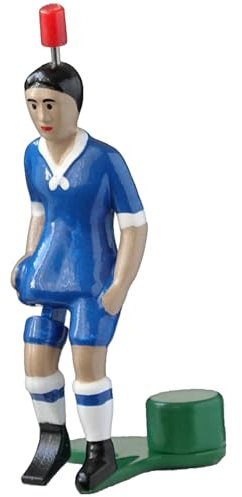 TIPP-KICK Chelsea Top-Kicker I Original Football Player Figures for Kids and Adults I Suitable for all Table Football Games I Blue Jersey