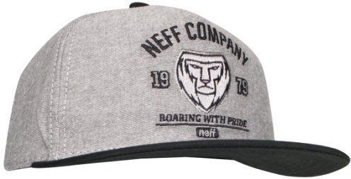 NEFF Jazz-Mütze für Herren, verstellbar, GRAU, Einheitsgröße