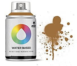 Pintura en Spray Base Agua Raw Sienna Water based 100 ml.