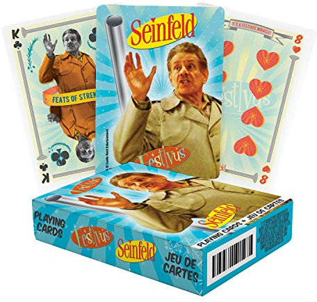 AQUARIUS Seinfeld Festivus Spielkarten