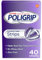 Super Poligrip Comfort Seal Denture Adhesive Strips, 40-Count Boxes (Pack of 4) by Super Poli-Grip