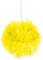Folat NEU Pompom, Papier, gelb, 30 cm, 1 STK.