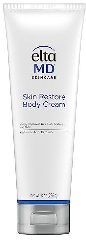 EltaMD Skin Restore Body Cream, Hyaluronic Acid and Niacinamide, 8 oz