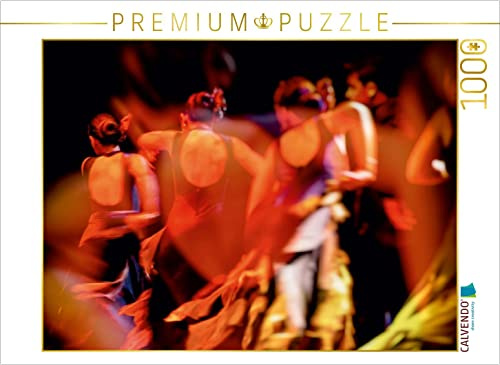 CALVENDO Puzzle EIN Motiv aus dem Kalender Flamenco - Tanz der Leidenschaft | 1000 Teile Lege-Größe 64 x 48 cm Foto-Puzzle für glückliche Stunden