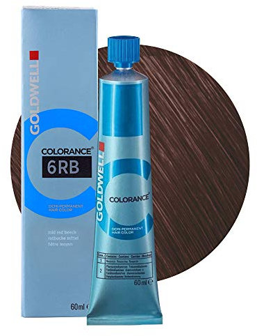 Goldwell Colorance Demi-Permanent Hair Colour, 6Rb Mid Red Beech, 60 ml