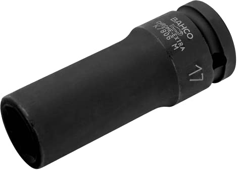 Bahco 1/2 Zoll, 13mm Sechskant Schlag-Steckschlüssel Legierungsstahl, 78 mm