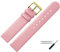 MARBURGER Uhrenarmband 14mm Leder Rose Gold - Montage Set 7611443000220