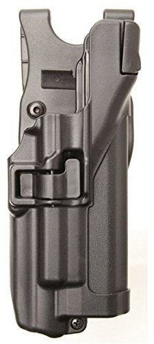 Blackhawk SERPA Level 3 Light Bearing Auto Lock Duty Holster, unisex, schwarz