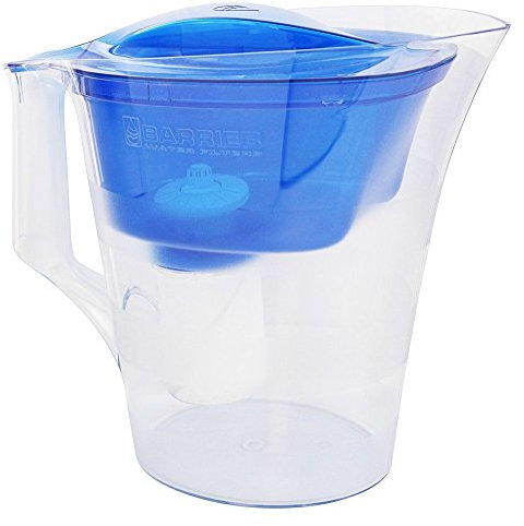 New Wave Enviro Products - Sperre Twist Wasser-Filter-Krug-Blau - 7 Schalen
