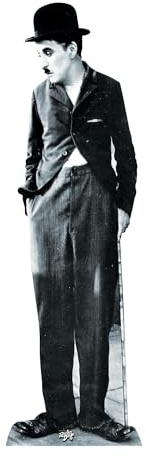 Star Cutouts Cut Out of Charlie Chaplin
