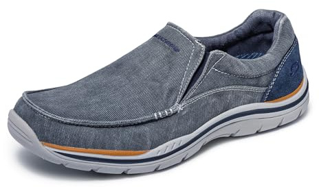 Skechers USA Expected Avillo Relaxed-fit Slip-on Loafer Blue