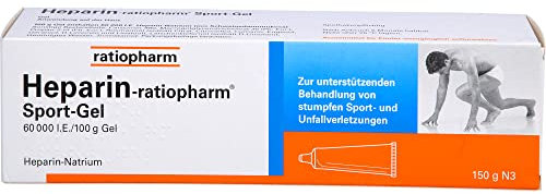 HEPARIN-RATIOPHARM Sport Gel 150 g