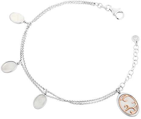 Orphelia Damen-Armband Silber vergoldet rhodiniert 19 cm-ZA-7165