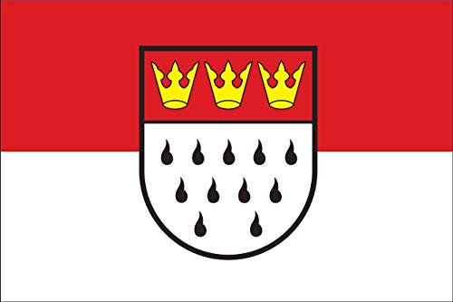 flaggenmeer® Flagge Köln 160 g/m² ca. 100 x 150 cm
