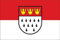 flaggenmeer® Flagge Köln 160 g/m² ca. 100 x 150 cm