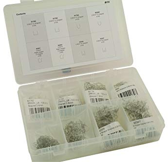 PowerTec 92382 Assorted Staples for Hot Stapler 800pc