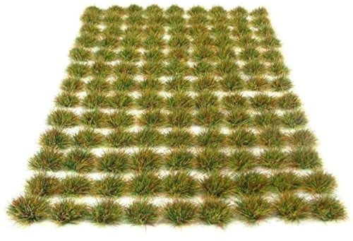 Warpainter scenics 6mm Rough. Model Grass Static Tufts x117 self adhesive