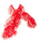 Reissner Lammfelle Boa Schal Stola aus Tibetlammfell Farbe rot (tops) JAY104 Boa-140
