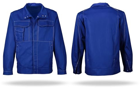 KÜBLER Workwear | ORGANIQ Arbeitsjacke | kbl.blau | Größe 28