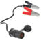 IWH 19008 Batterieklemmen mit Steckdose 12/24 Volt