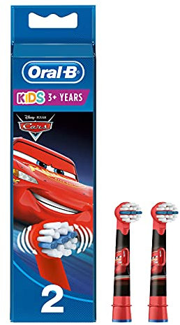 Braun, Oral-B, Stages Power, Aufsteckbürsten, Bürstenköpfe, 2-er Set ((farblich sortiert) | 2 Stück (1er Pack)