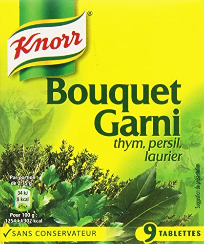 Knorr Assaisonnement Bouquet Garni 9 Cubes 99 g