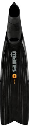 Mares Fins Razor PRO, Spearfishing Flossen, Erwachsene, Unisex, Schwarz, 39