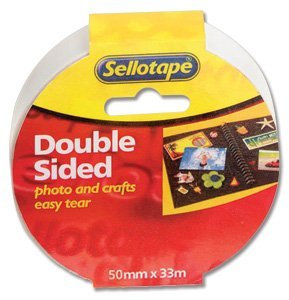 Sellotape 1447054 Office Tape 33 m Transparent 3 Pieces Office Adhesive (33 m, Transparent, 50 mm, 3 Pieces)