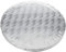 PME Round Cake Board 7-Inch / 17 cm, 11 mm Thick, Silver