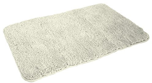 Kinzler J-10007/30 Silber Badematte, Mikrofaser, 70x120 cm