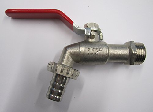 Wasserhahn / Messing-Kugel-Auslauf-Ventil 1/2 Zoll