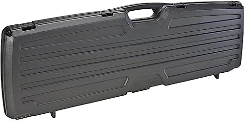 Plano Gun Guard SE Series Double Scoped/Shotgun Multi Case, Black, Padlock Tabs for Travel, Gun Cases for Shotguns, Rifles and Gun Accessories, One Size