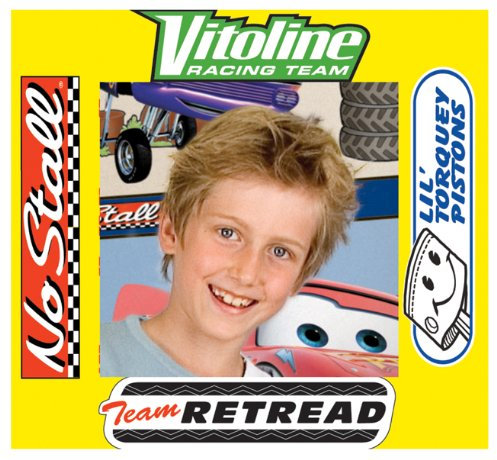 FunToSee Sticker-Rahmen Cars 6 Rahmen
