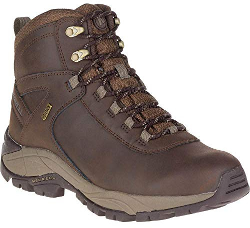 Merrell Vego Mid Ltr WP J311539C, Mens Trekking Shoes, Brown, 43 EU