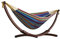 Vivere C8SPCT-20 Double hamac Coton avec Solide Support en pin - Tropical