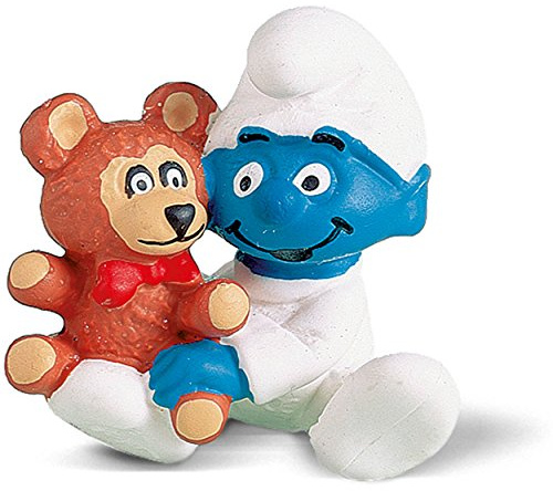 Schleich 20205 - Die Schlümpfe, Baby mit Teddy