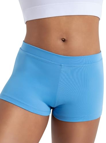Capezio Damen Low-Rise Boyshort, Columbia, blau, X-Klein