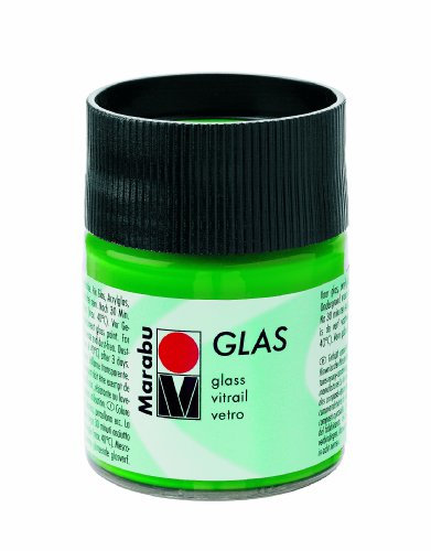 Marabu Hobbyglas 50 ml hellgrün Acryl Glasfarbe