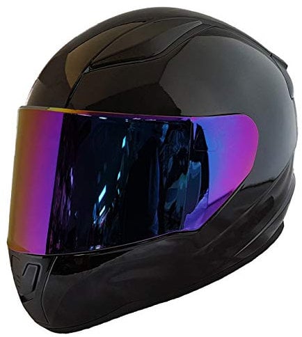 Shades Motorcycle Helmet Visor Insert ~ Purple